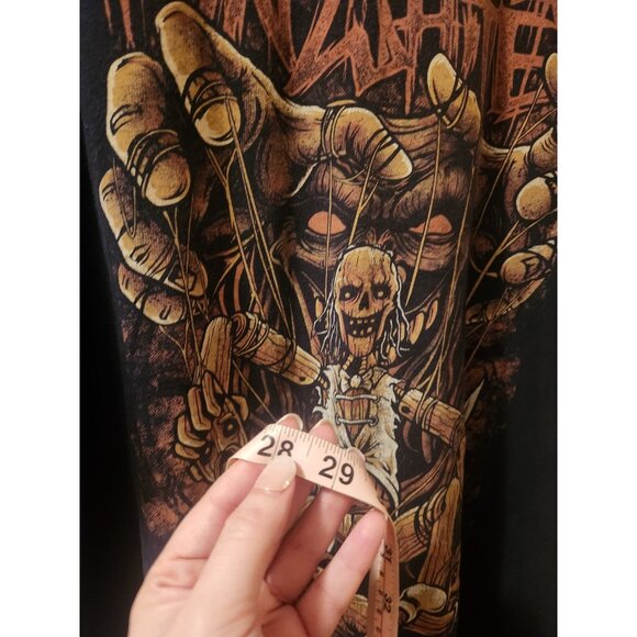 Vintage Motionless In White Metal Band "Im Not Your Puppet" T-Shirt Mens 3XL - Picture 7 of 7